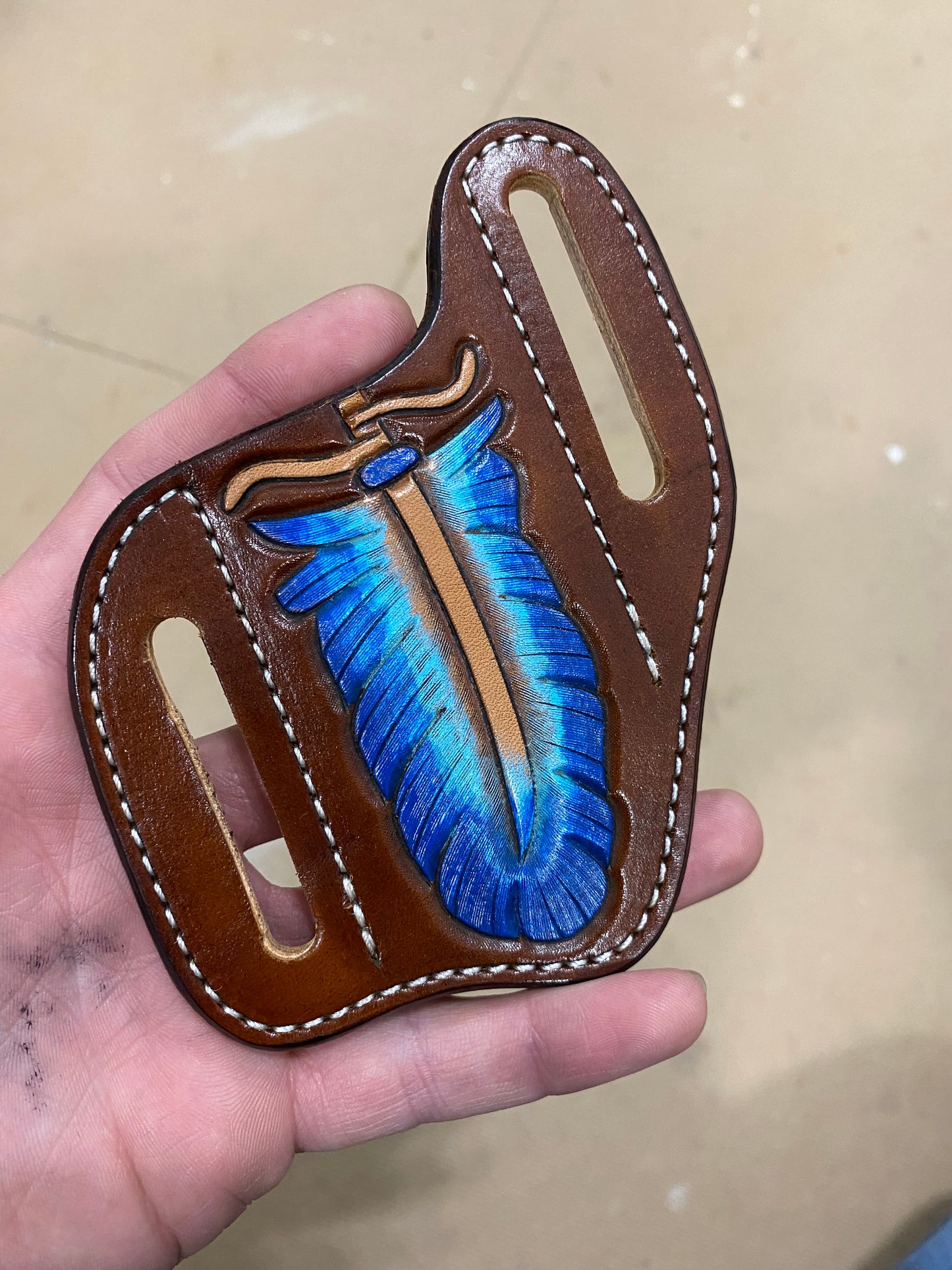 Custom knife sheath (Deposit only)