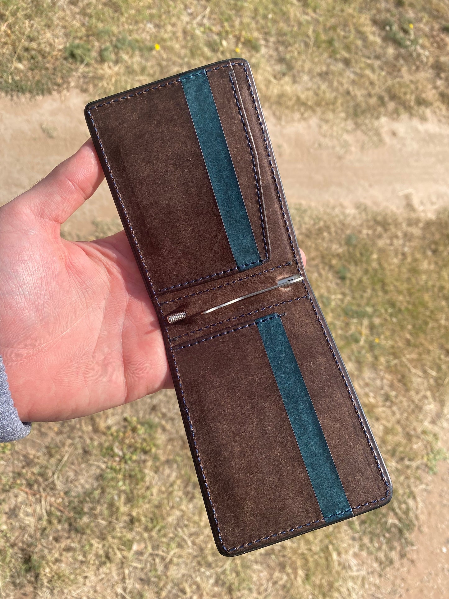 Custom money clip wallet. (Deposit only)
