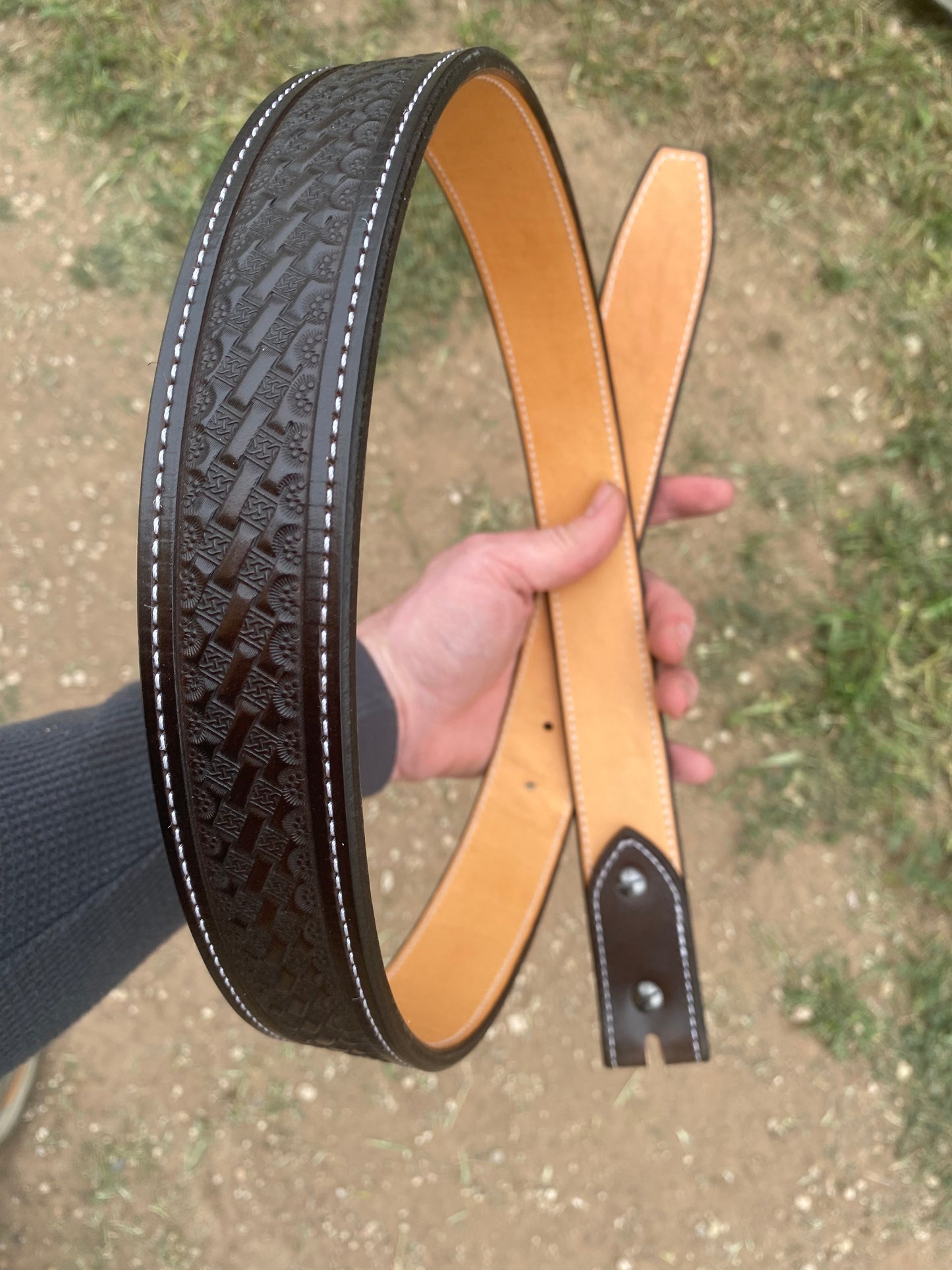 Size 36 basket stamped