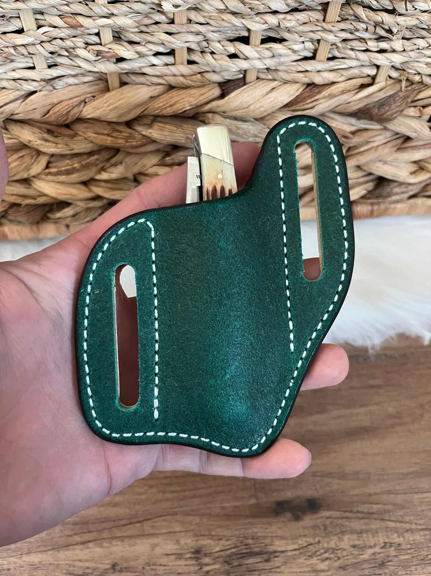 Pancake style sheath