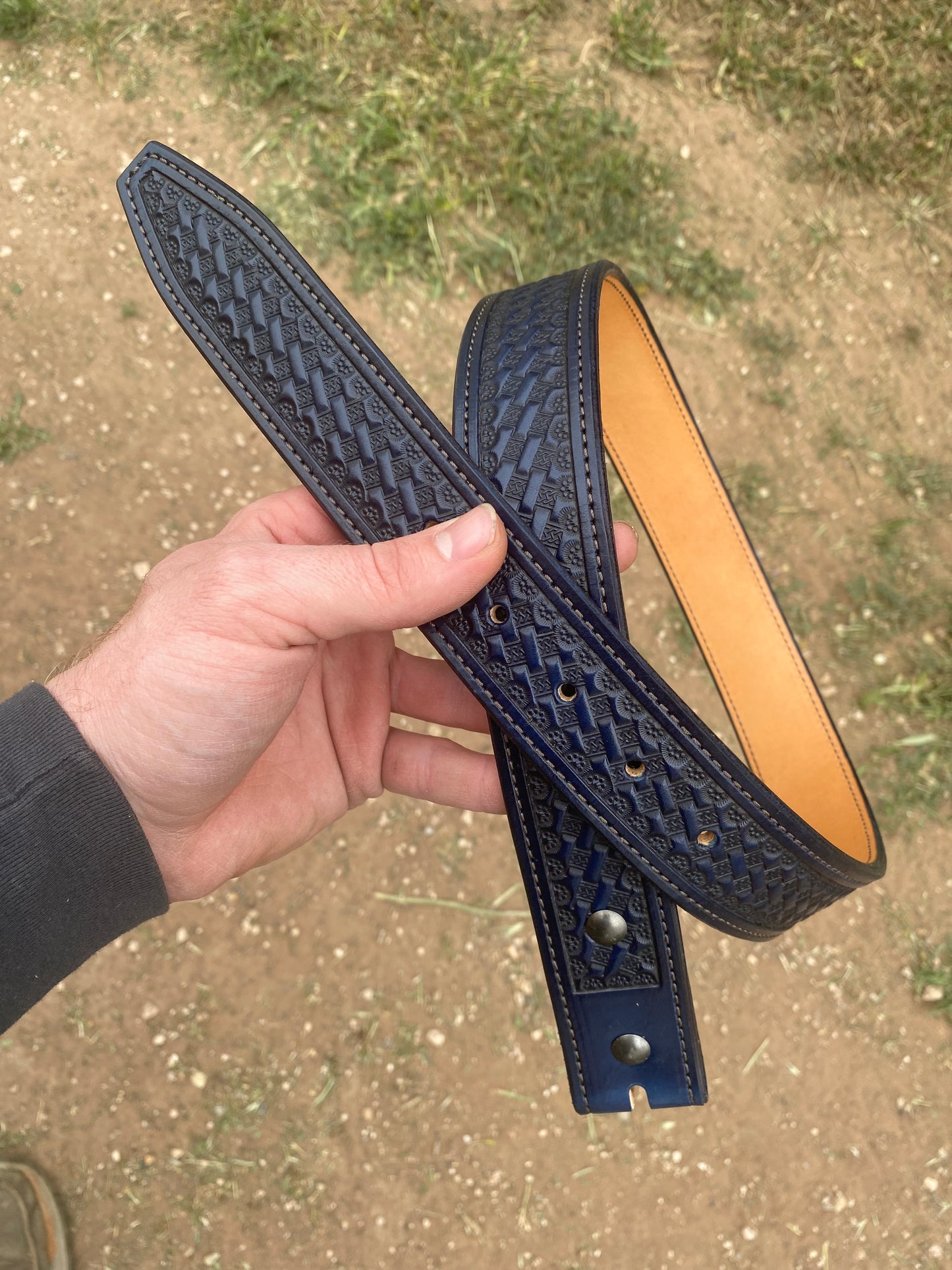 Size 32 basket stamped