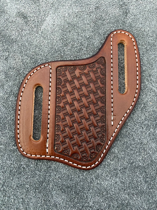 Pancake style sheath