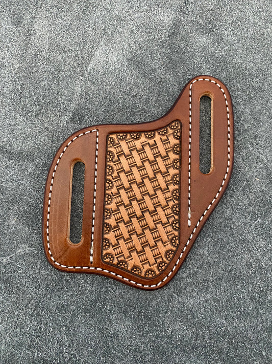 Pancake style sheath